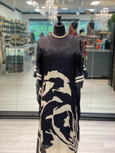 Load image into Gallery viewer, Black - Ivory Kaftan