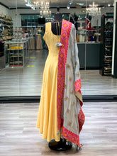Load image into Gallery viewer, Sweet Yellow Anarkali