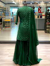 Load image into Gallery viewer, Simplicity Green Gharara