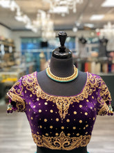 Load image into Gallery viewer, Velvet + Net Saree