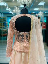 Load image into Gallery viewer, Shiny Pink Lengha
