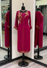 Load image into Gallery viewer, Mulberry Pink Kurti