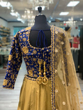 Load image into Gallery viewer, Royal Blue Lengha
