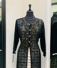 Load image into Gallery viewer, Priyanka White+Black Kurti