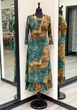 Load image into Gallery viewer, Printed Green Kurti