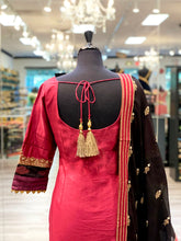 Load image into Gallery viewer, Deep Red Pyjami Suit