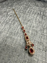 Load image into Gallery viewer, Maroon Polki Set
