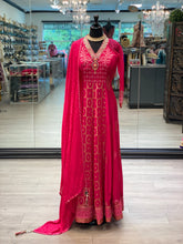 Load image into Gallery viewer, Rani Pink Anarkali
