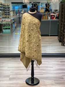 Tan Brown Shawl