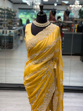 Load image into Gallery viewer, Sunflower Yellow Saree
