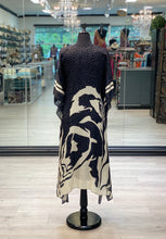 Load image into Gallery viewer, Black - Ivory Kaftan
