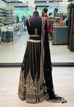 Load image into Gallery viewer, Midnight Noor Lehenga
