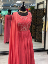 Load image into Gallery viewer, Coral Casual Anarkali
