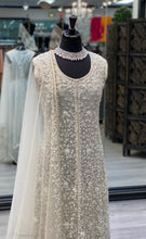 Load image into Gallery viewer, Pearl White Anarkali

