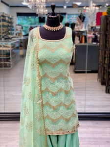 Green Salwar Suit