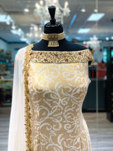 Load image into Gallery viewer, Embroidered White Gharara
