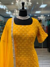 Load image into Gallery viewer, An Elegant Yellow Gharara
